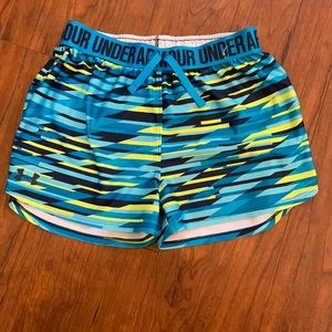 Under Armour girls athletic shorts